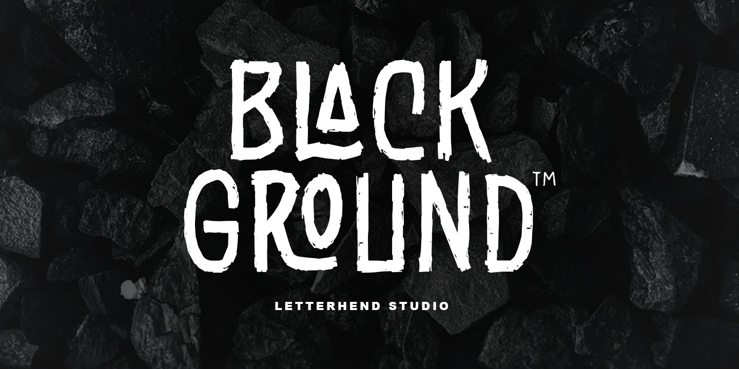 Font Black Ground